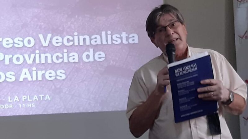 El vecinalismo bonaerense prepara un nuevo Congreso en Avellaneda.