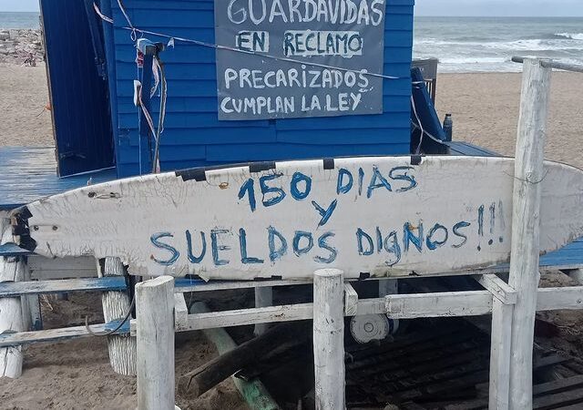 La gente en Mar Chiquita puede quedarse sin seguridad en la playa