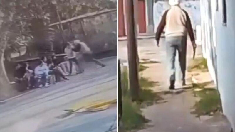 De terror: Un vecino atacó con un cuchillo a un grupo de nenes en una plaza de Valentín Alsina