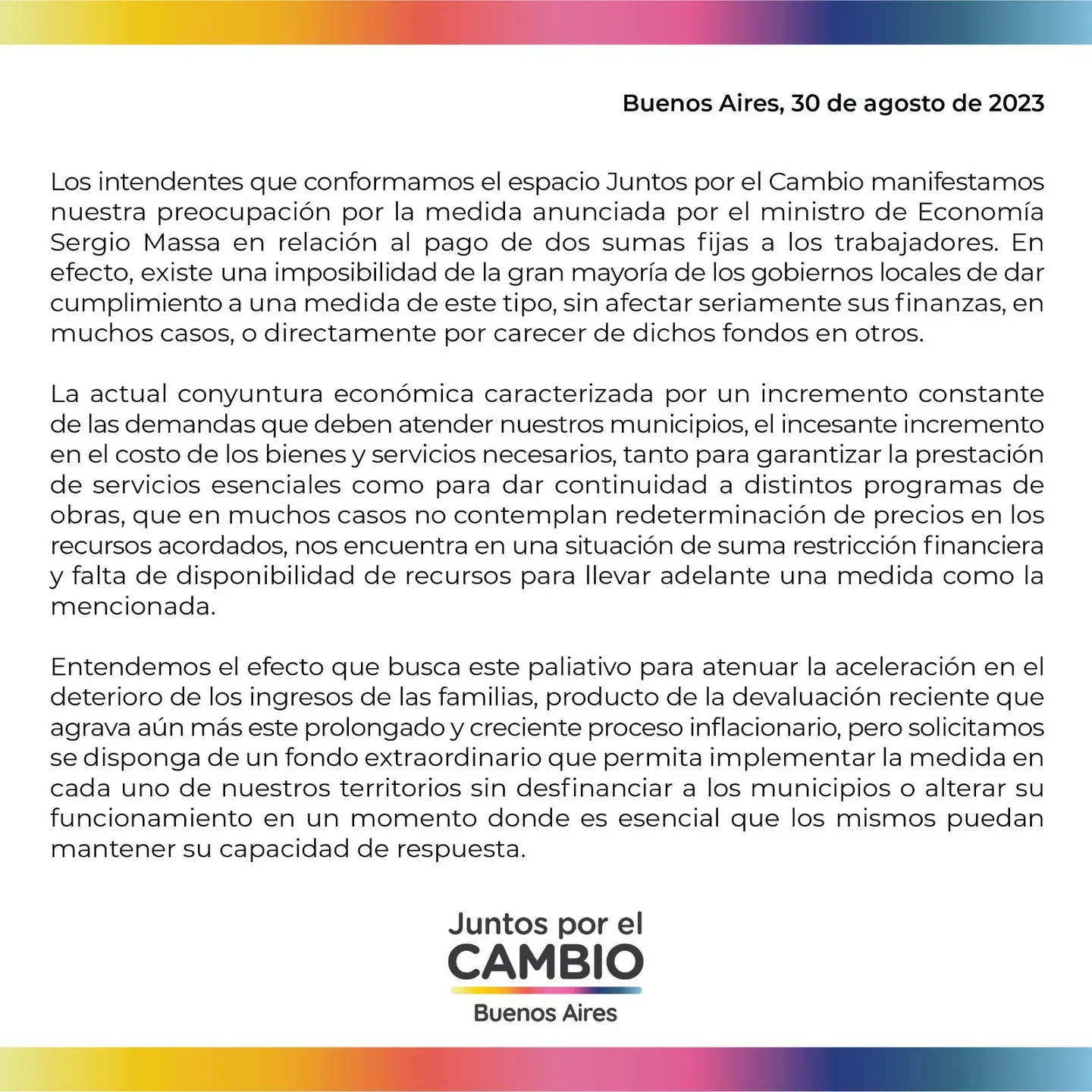 Pulseada por la suma fija en la Provincia: los intendentes piden un fondo extraordinario para poder pagar