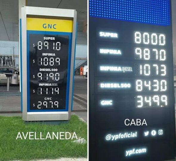 Por una movida inconstitucional del intendente Ferraresi, en Avellaneda llenar el tanque es más caro