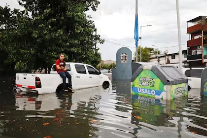Avellaneda, otra vez inundada: La furia de los vecinos con Ferraresi