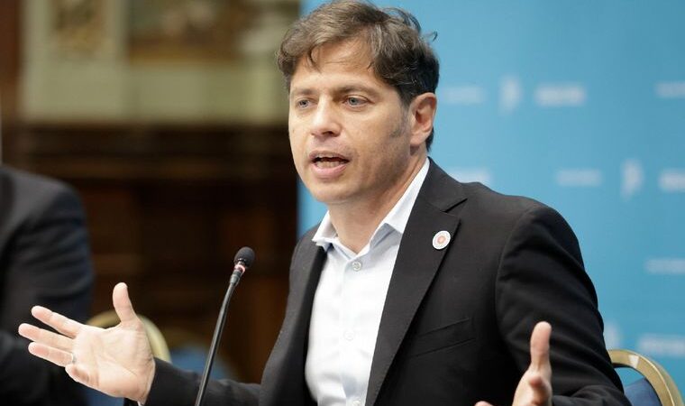 Kicillof va a la Corte contra Milei