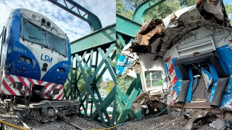 Otra vez un choque de trenes: terror en las vías, descarrilamiento y más de 90 heridos