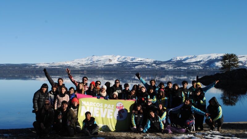 Los ganadores del Marcos Paz Nieve viven un viaje inolvidable en Villa Pehuenia