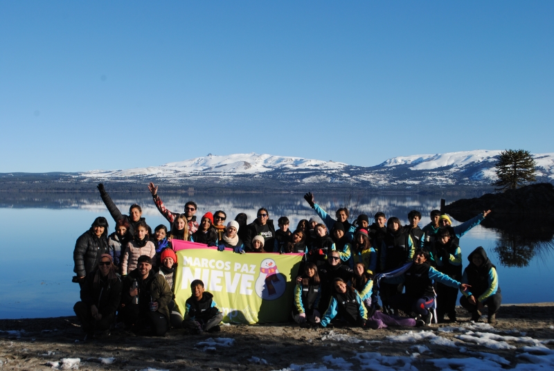 Los ganadores del Marcos Paz Nieve viven un viaje inolvidable en Villa Pehuenia