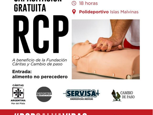 Vos podés salvar vidas: capacitación gratuita sobre RCP