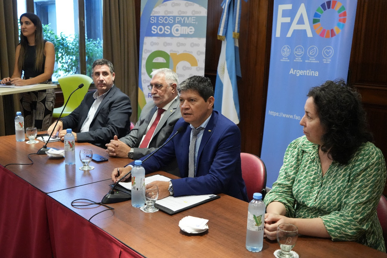 Día mundial de la alimentación: encuentro entre CAME y FAO