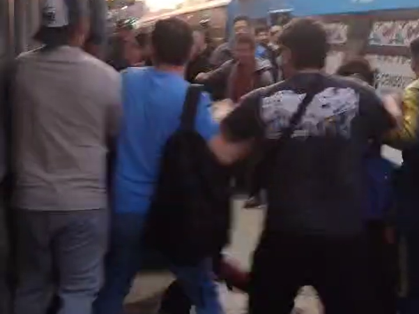 Batalla campal en la Estación Ciudadela