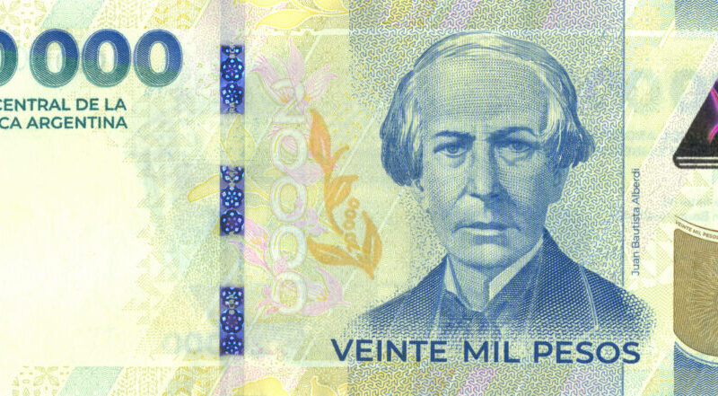 Ya circula el nuevo billete de 20.000