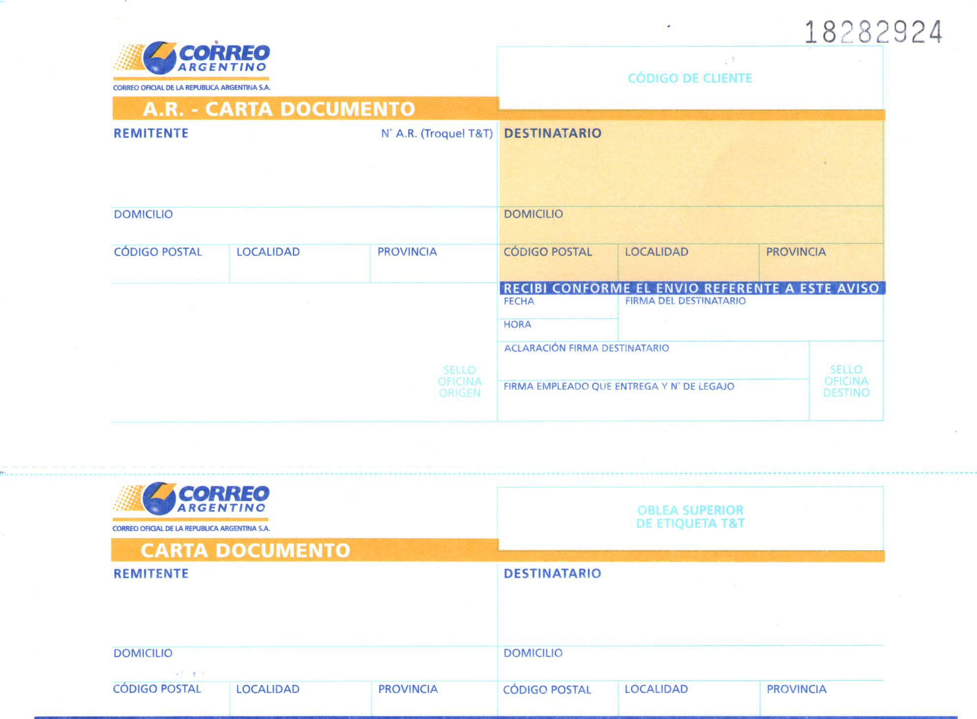 Cartas documento sin moverse de la computadora