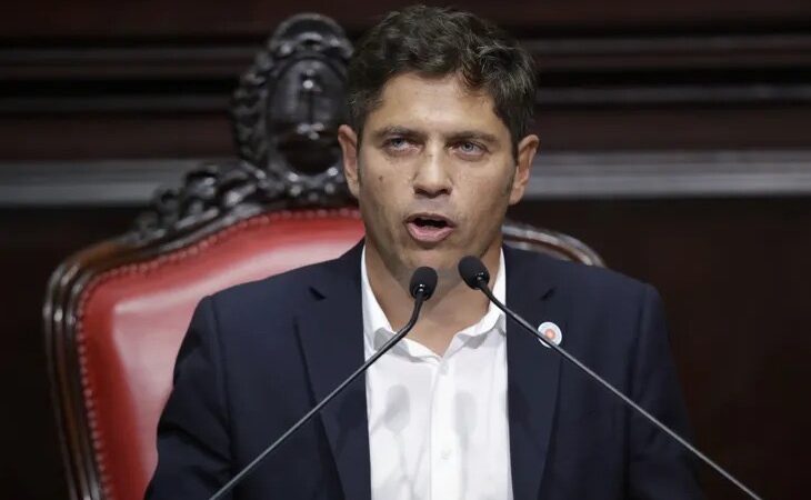 Kicillof hizo anuncios de seguridad y le apuntó a Milei: “Cínico e irresponsable”