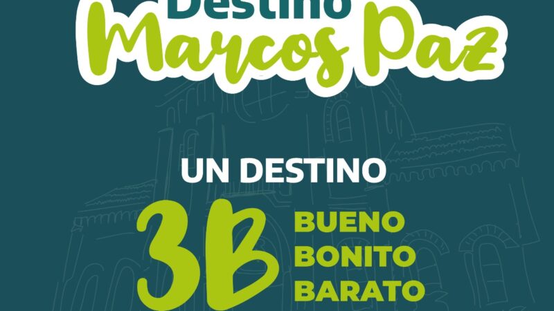 Marcos Paz relanzó su propuesta turística con el objetivo de fortalecer la economía local