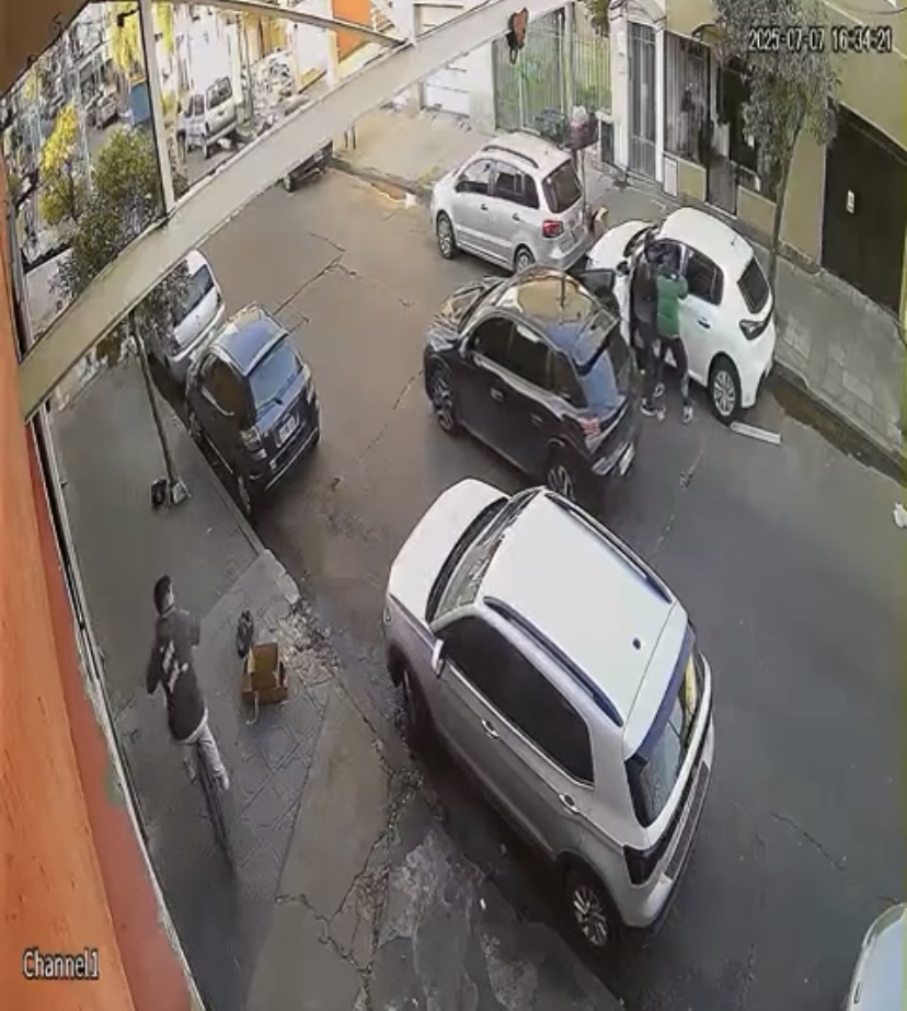 Lanús: la sacaron de los pelos de su auto para robarle