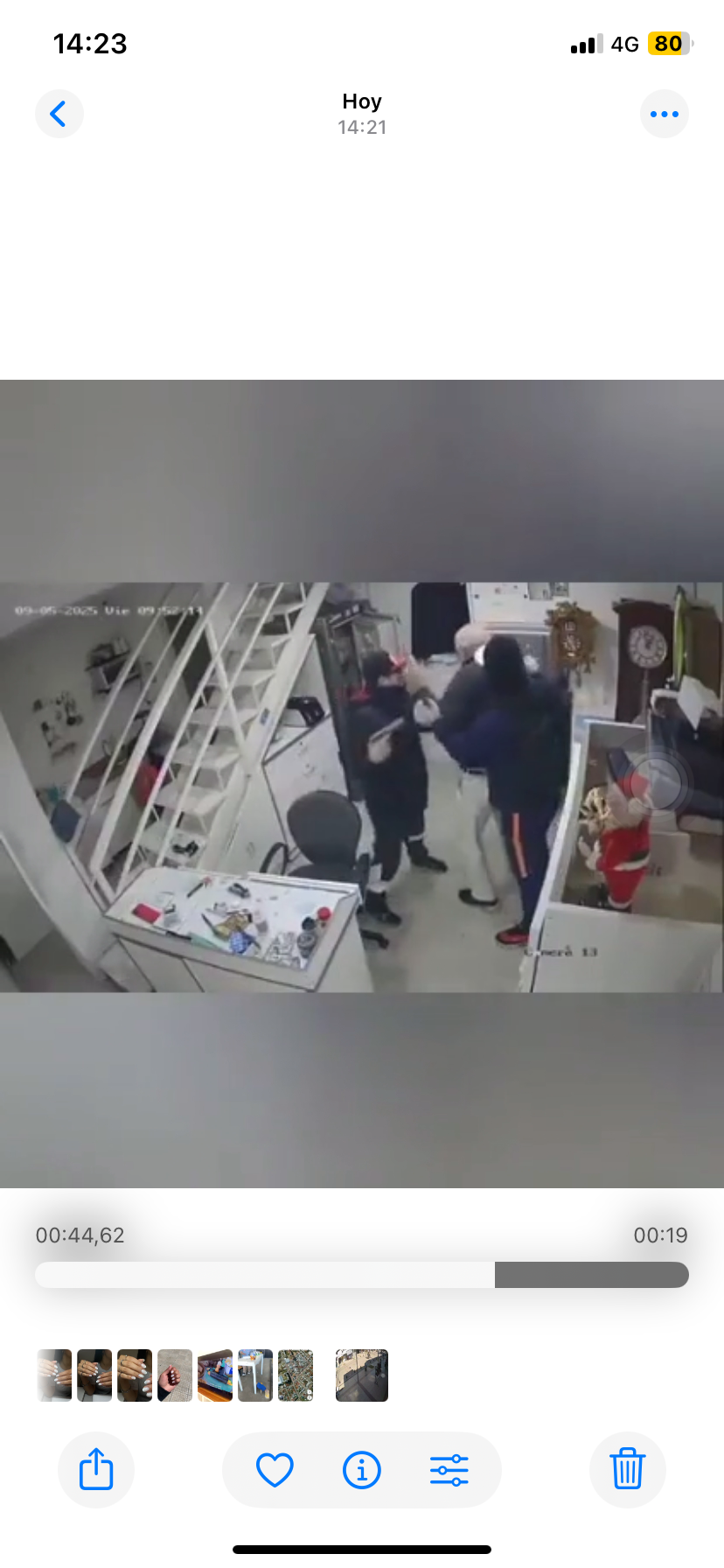 Objetivo joyerías: iban por la caja fuerte y los gritos de una vendedora ambulante los pusieron en fuga