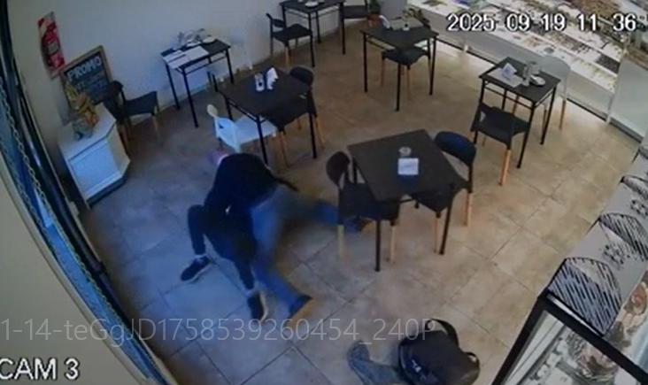 Prepizzas contra cuchillo: entró a robar y recibió una paliza.