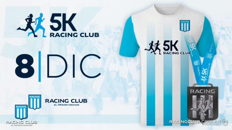 Racing Club convoca voluntarios para colaborar en la carrera 5K