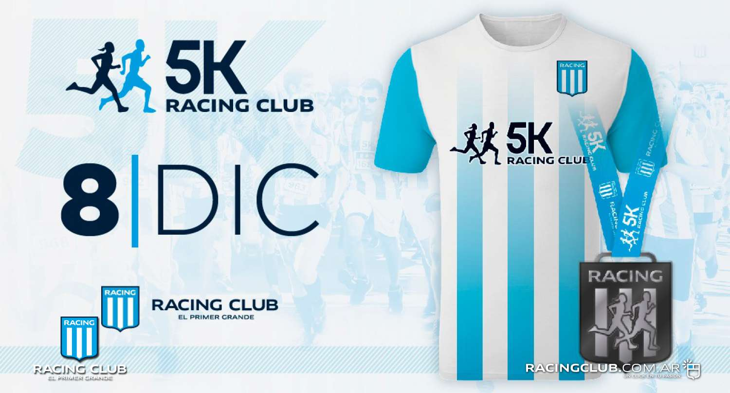 Racing Club convoca voluntarios para colaborar en la carrera 5K