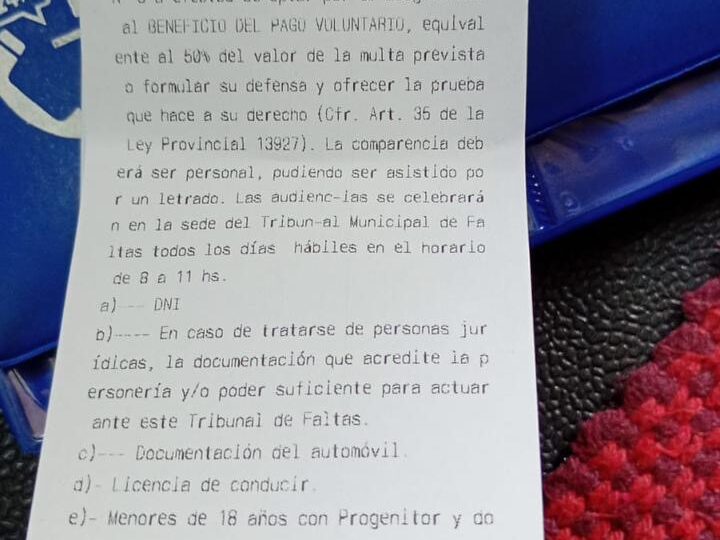 El reclamo de los camioneros por multas de tránsito de más de $36 millones 