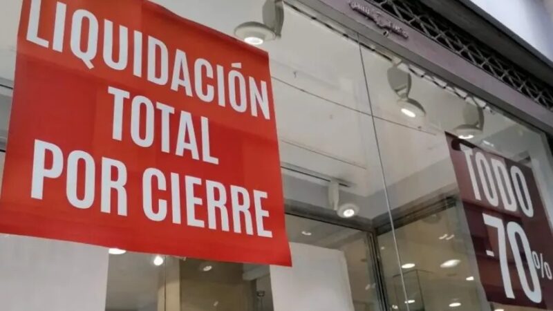 Ya cerraron más de 22.600 empresas