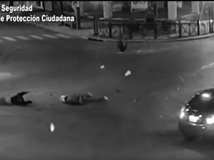 Tigre: Pasaron en rojo, chocaron de frente y sobrevivieron de milagro