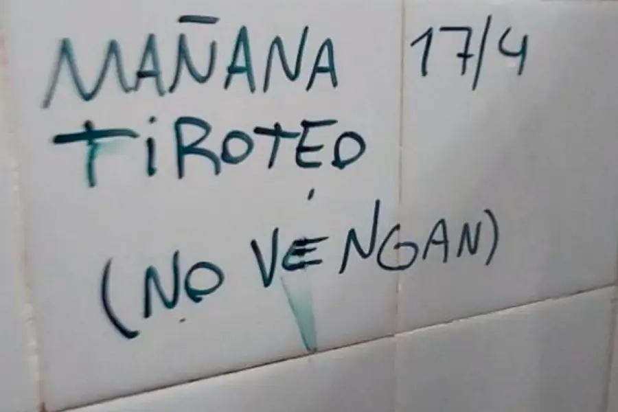 Santa Fe:  las amenazas a escuelas salen caras