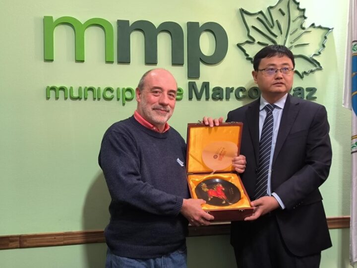 El intendente Curutchet recibió la comitiva china de la ciudad de Dezhou