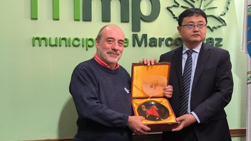 El intendente Curutchet recibió la comitiva china de la ciudad de Dezhou