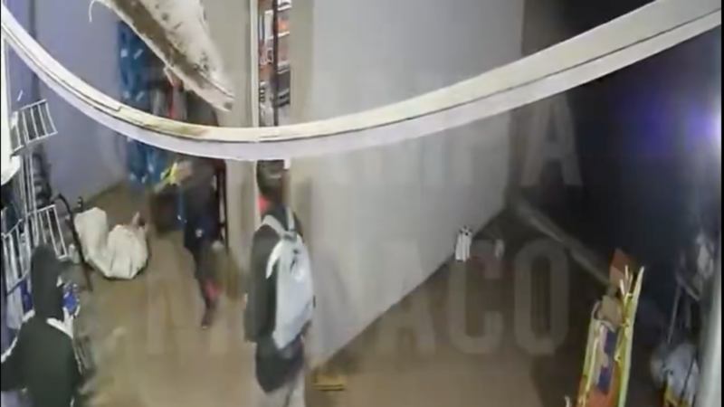 Llovieron ladrones