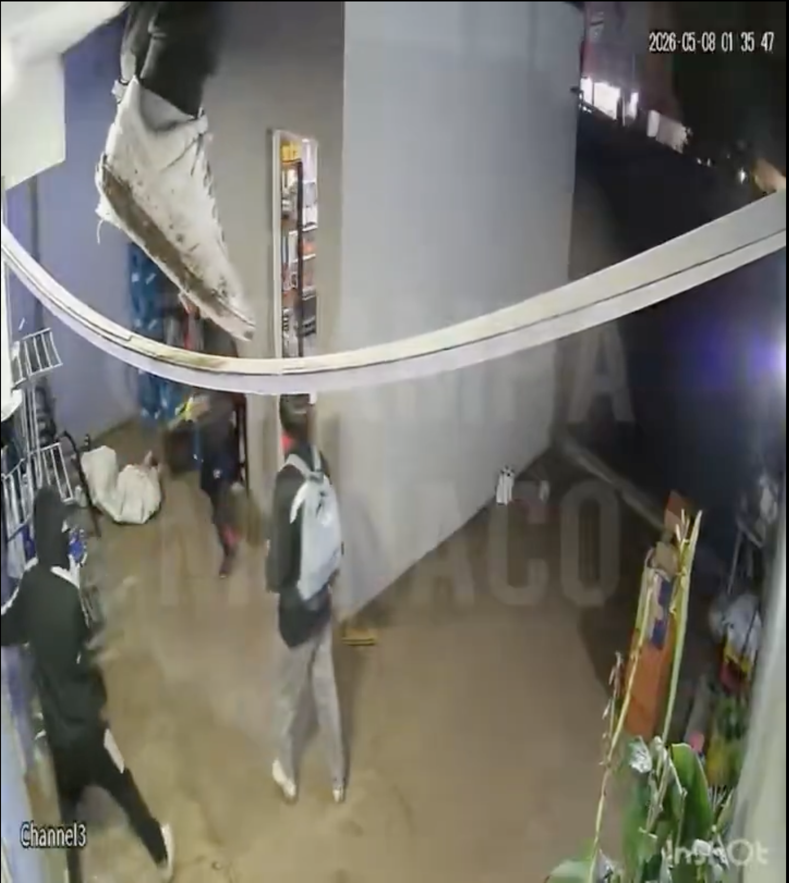 Llovieron ladrones