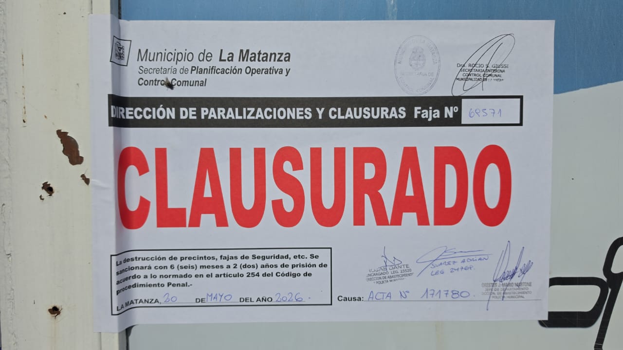 Clausuraron la clínica de la mentira