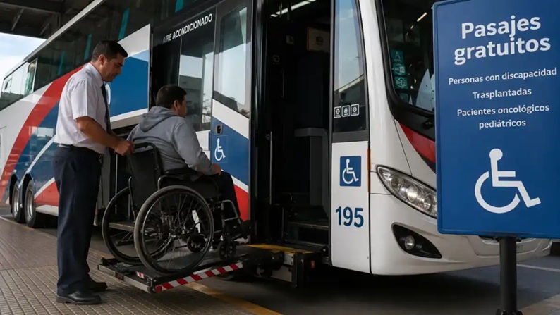 El Gobierno corta los fondos para cubrir pasajes gratis a discapacitados