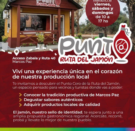 📌 Punto Cero de la Ruta del Jamón