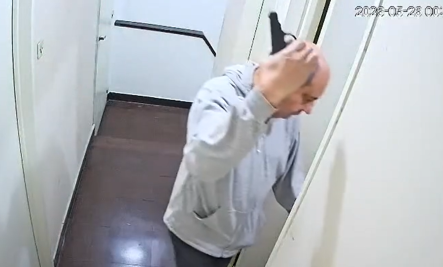 El vecino que sembraba terror en el edificio.