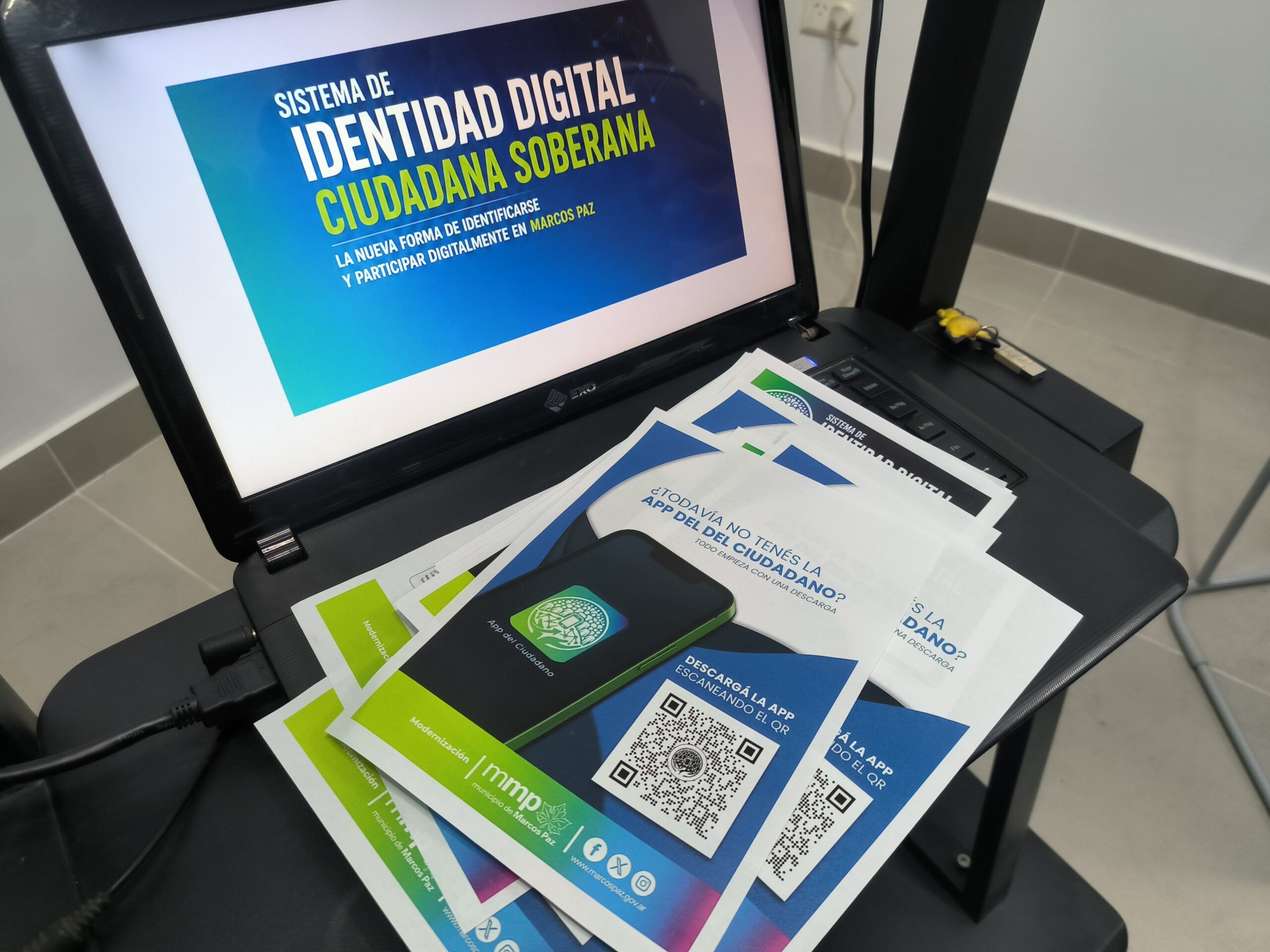 Marcos Paz innova con la Identidad Digital Ciudadana Soberana