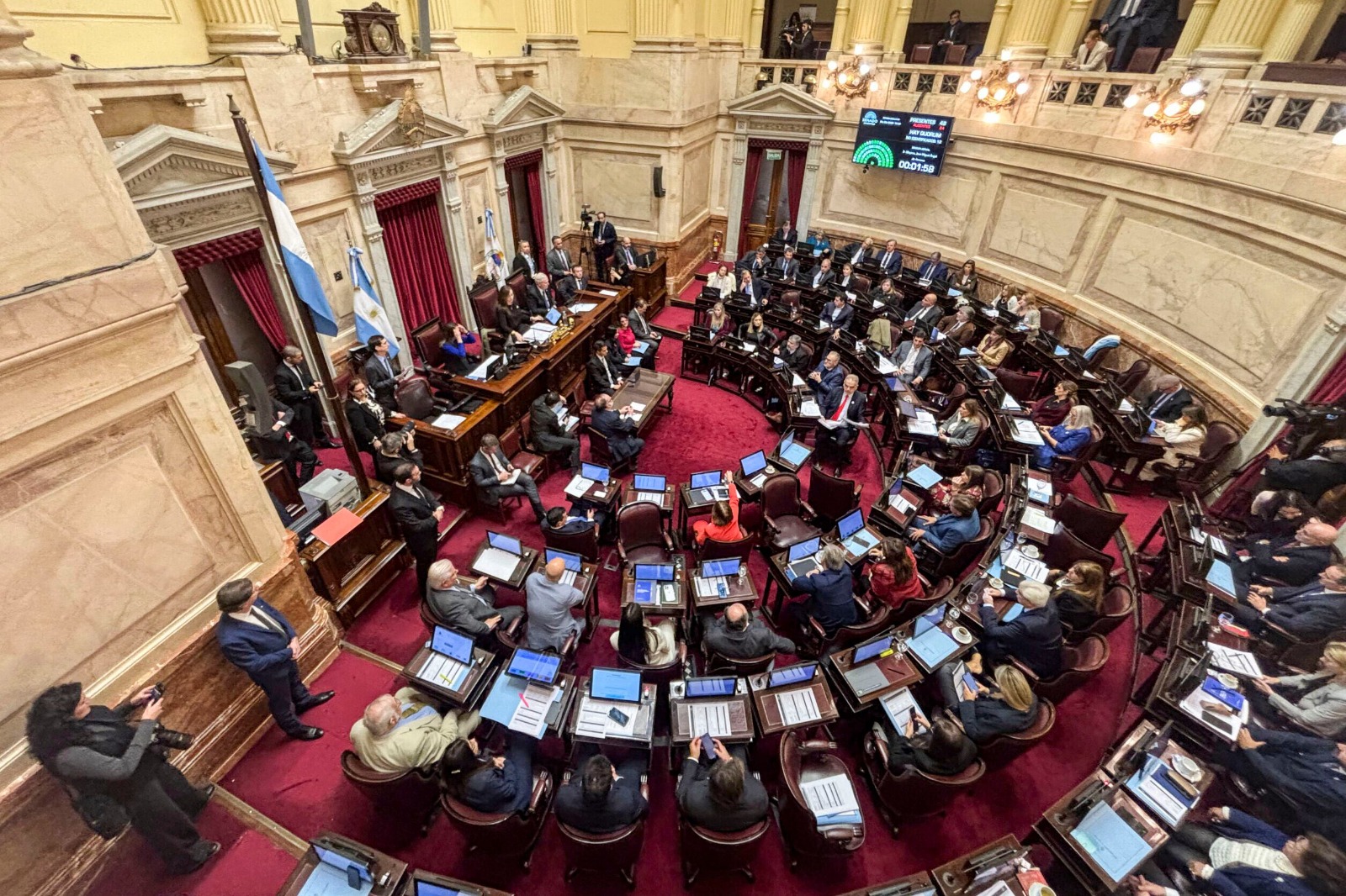 Senadores millonarios