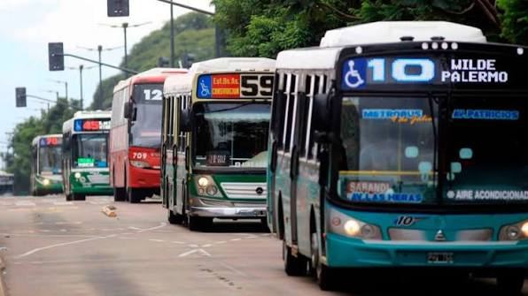Aumentaron los colectivos que dependen de Nación