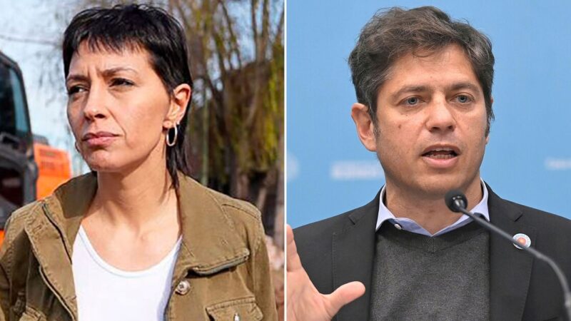 “Les falta coraje”: Mayra Mendoza salió a marcarle la cancha a Kicillof