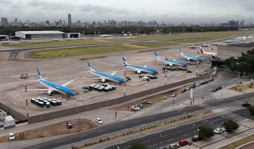 Aeroparque, cerrado hasta el jueves