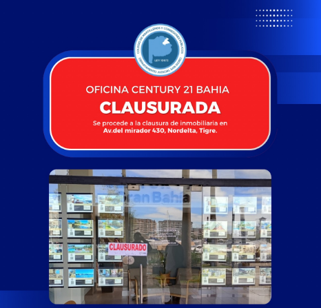 Clausuraron una inmobiliaria en Nordelta por incumplir la ley