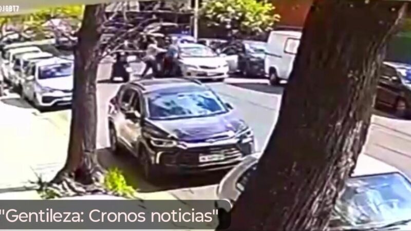 Violento asalto de motochorros en Belgrano: quiso cambiar dólares, era una trampa