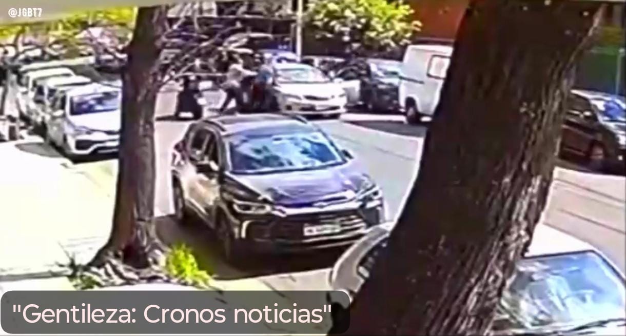 Violento asalto de motochorros en Belgrano: quiso cambiar dólares, era una trampa