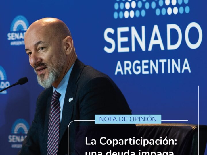 La Coparticipación: una deuda impaga desde 1996