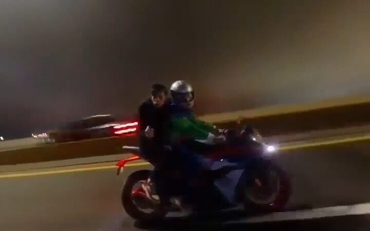Violento intento de asalto en movimiento en plena autopista