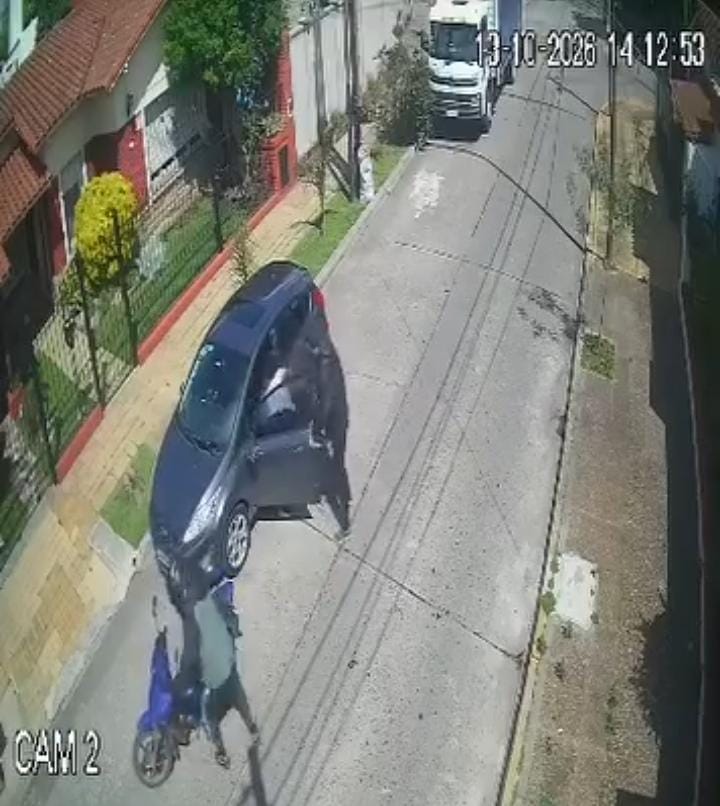 Resignada ante los motochorros